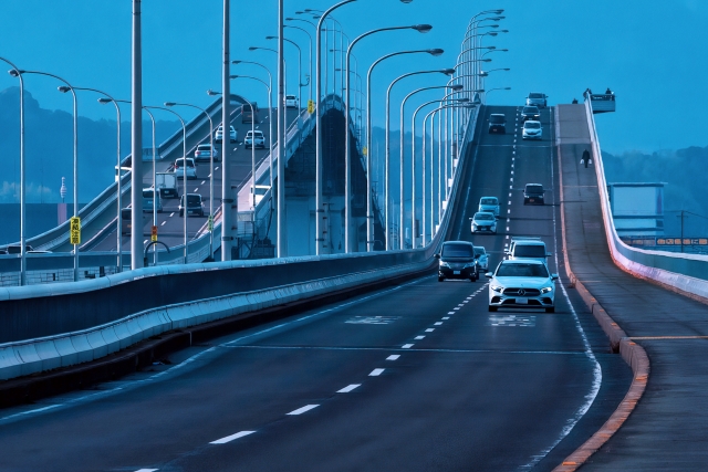 草津市はロードサイド型店舗が集中