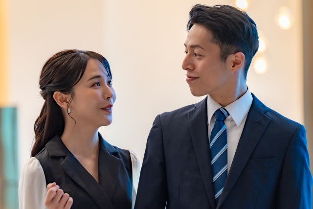 仕事帰りの行動