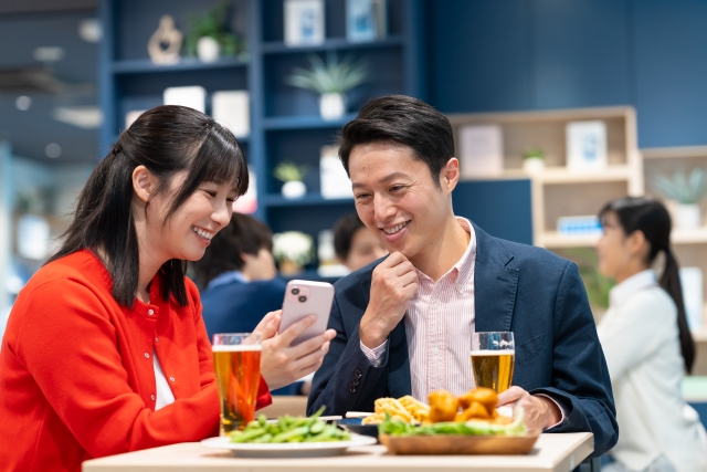 梅田での仕事帰り不倫